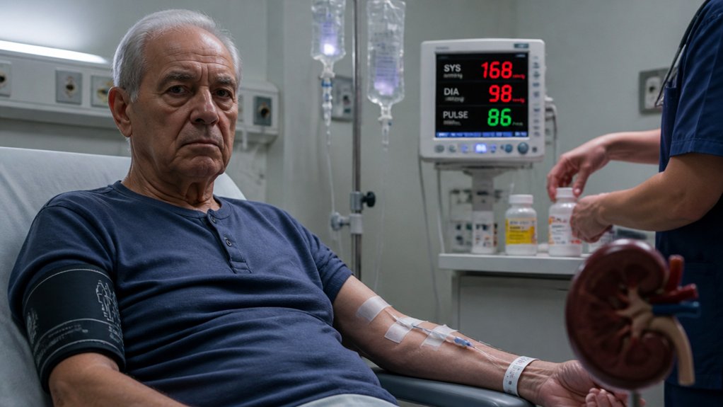intensive medication causes ischemia
