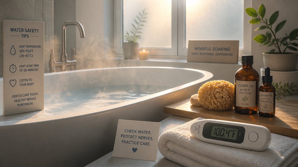 prevent nerve damage baths
