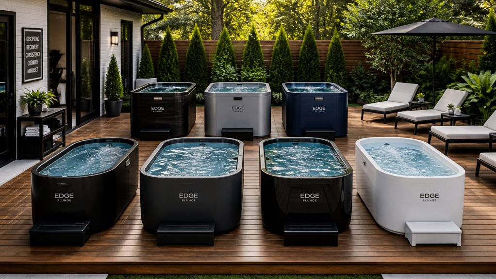 top above ground cold plunges
