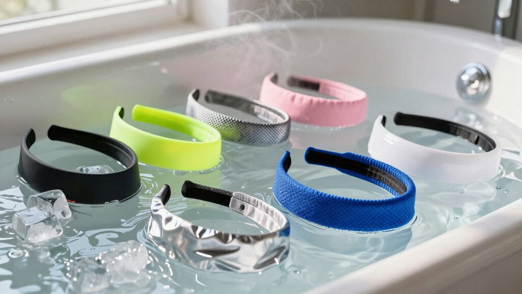 waterproof headbands for icebath