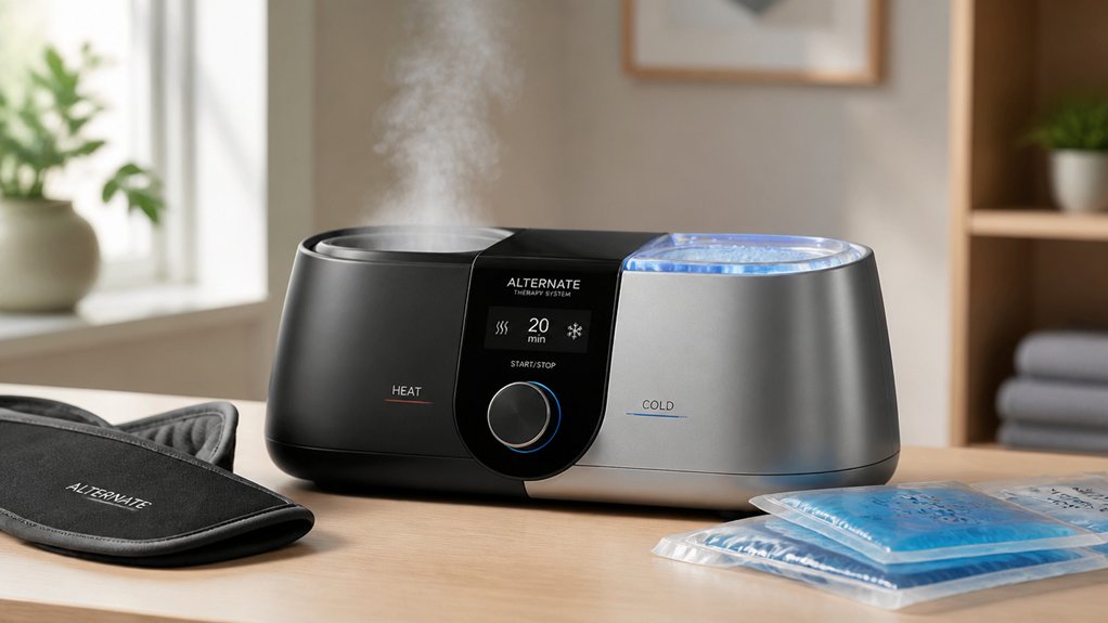 alternating heat cold therapy