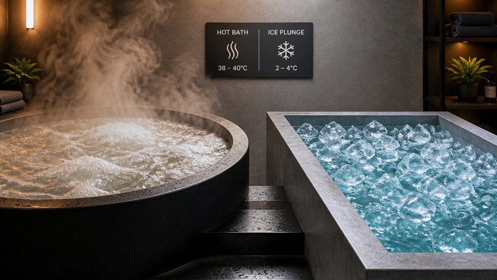alternating hot cold immersion