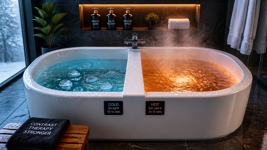 alternating hot cold therapy