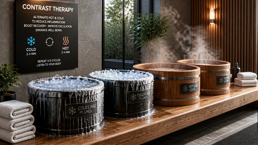 alternating hot cold therapy