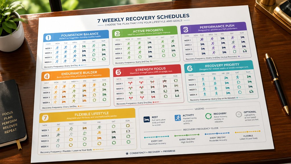 athlete recovery frequency schedules