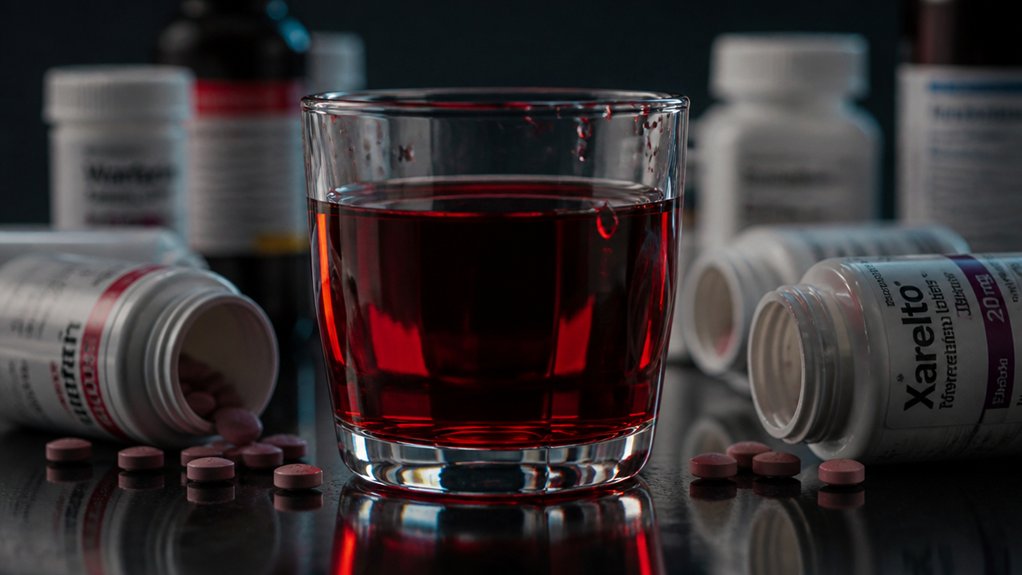 bleeding hazard on anticoagulants