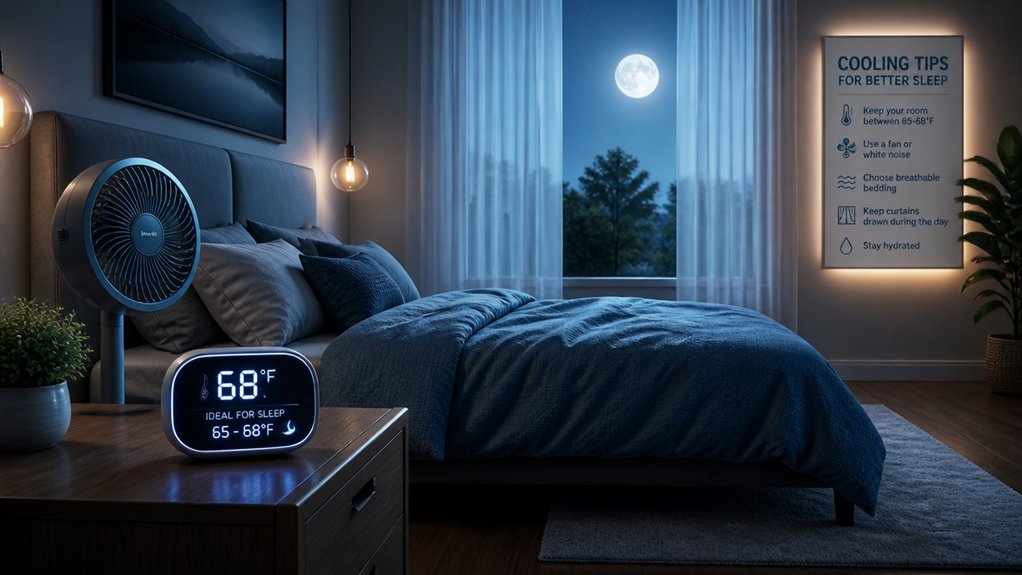 body cooling for faster sleep