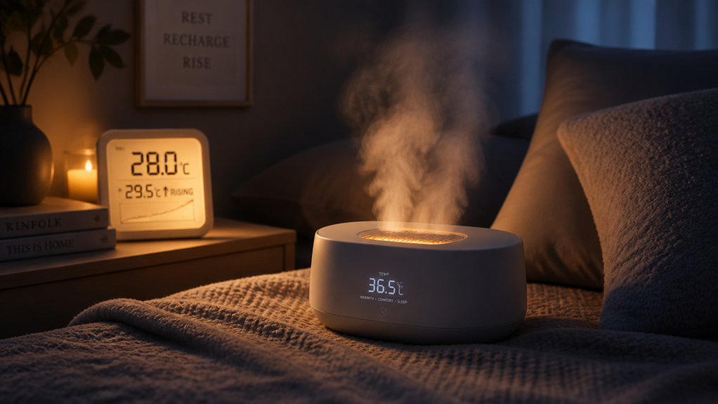 body temperature influences sleep