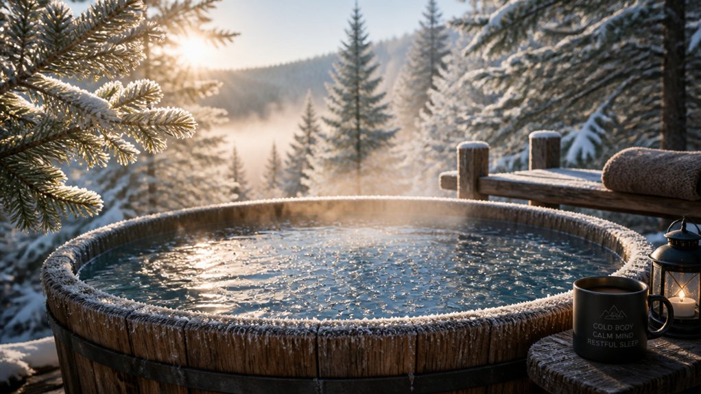 brief cold plunge timing