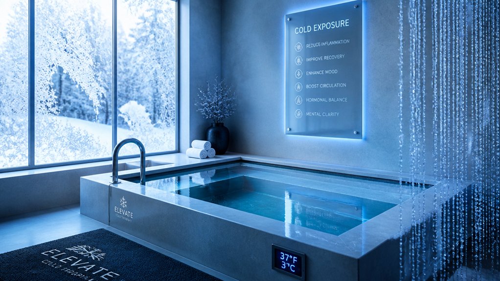 cold exposure affects hormones