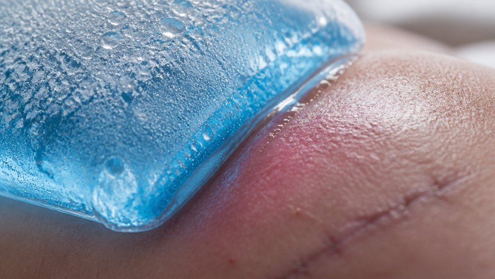 cold therapy impedes healing