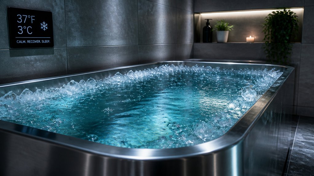 cold water enhances sleep