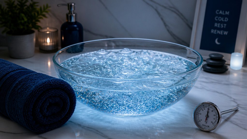 cold water improves sleep