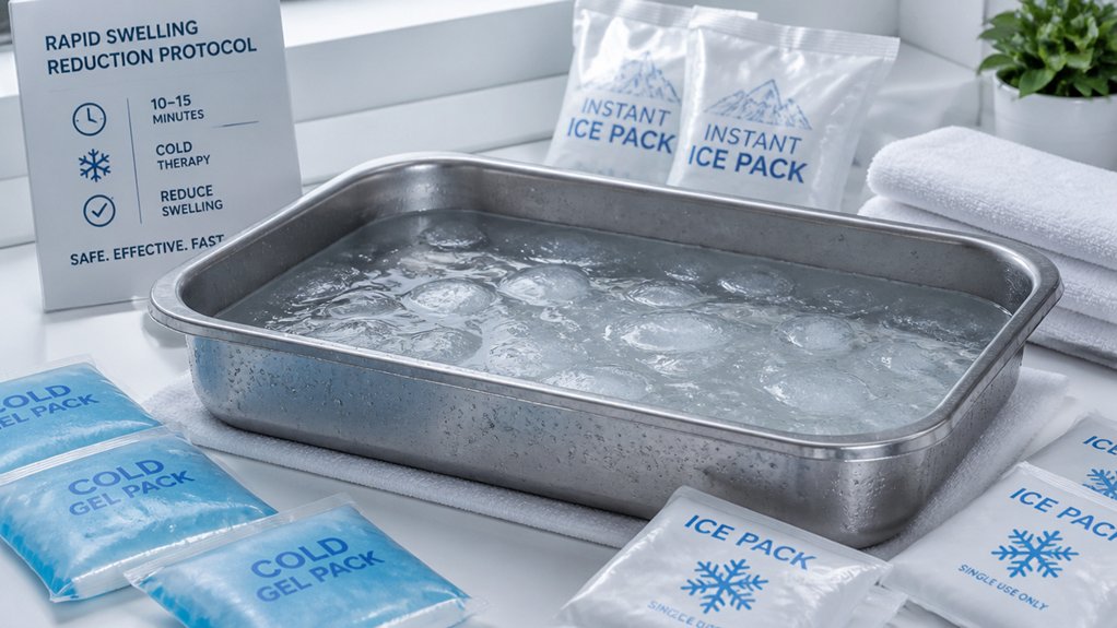 cold water reduces inflammation