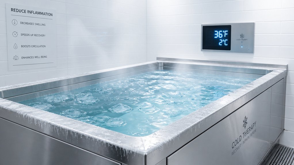 cold water reduces inflammation