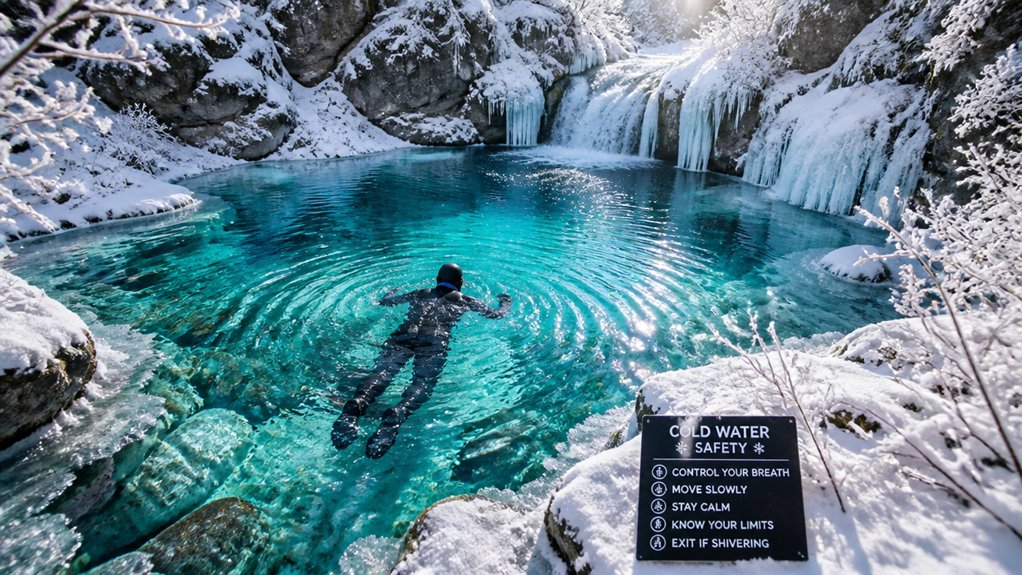 cold water shock breathing