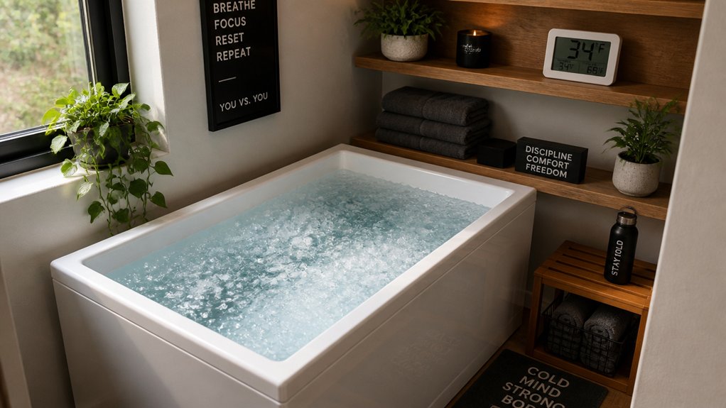 compact cold therapy setup
