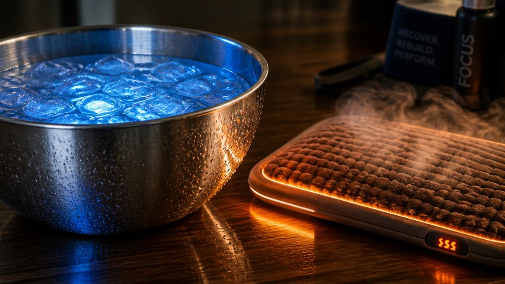 comparing hot cold versus ice