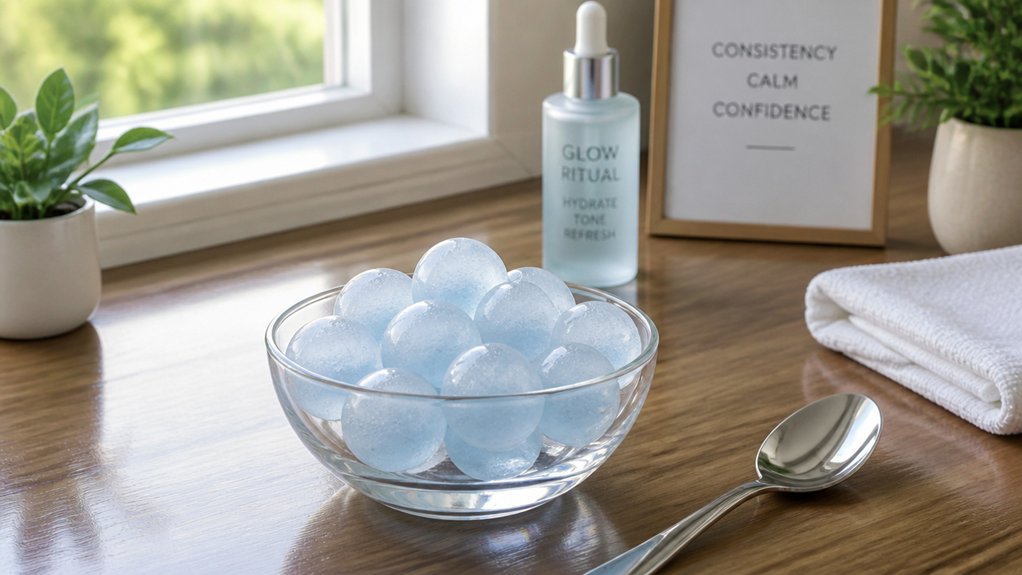 consistent gentle facial icing