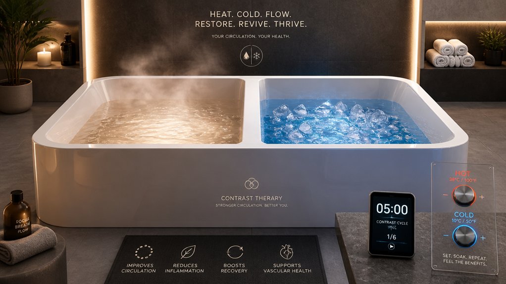 controlled hot to cold immersion