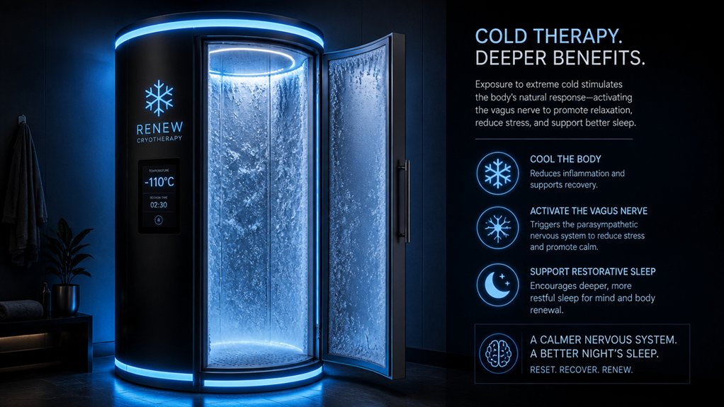 cryotherapy activates vagus nerve