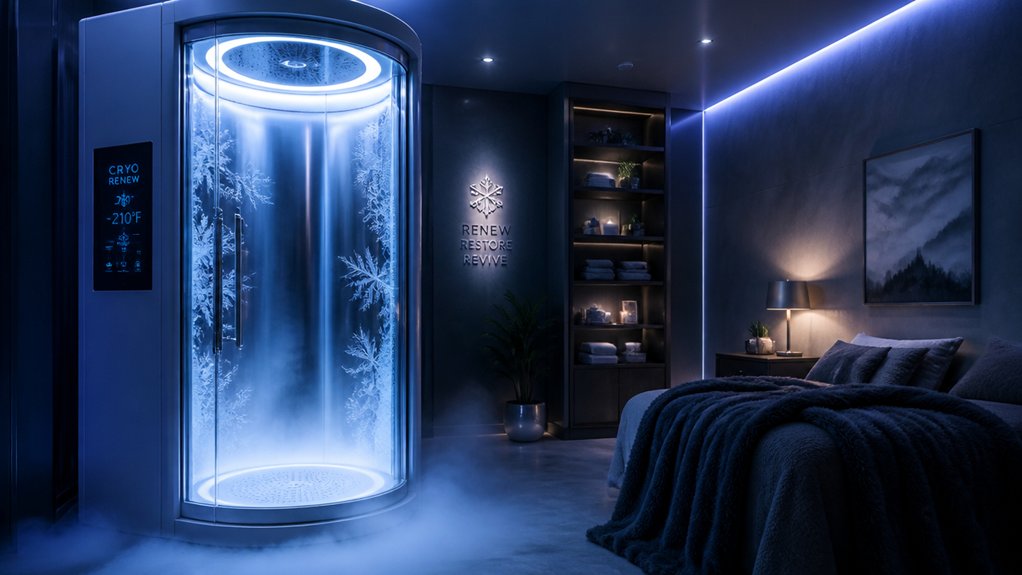 cryotherapy enhances anxiety relief