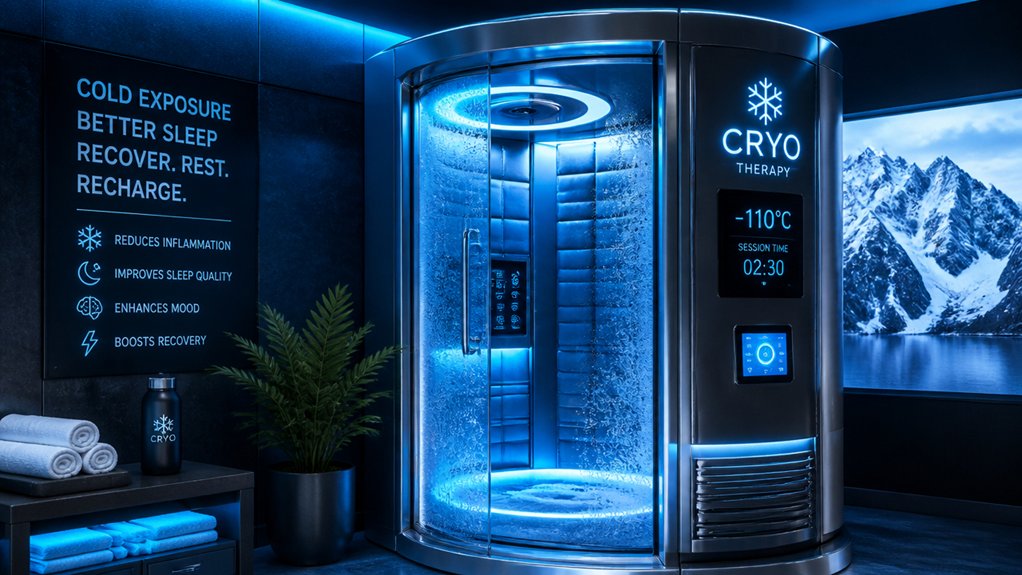 cryotherapy improves restful sleep