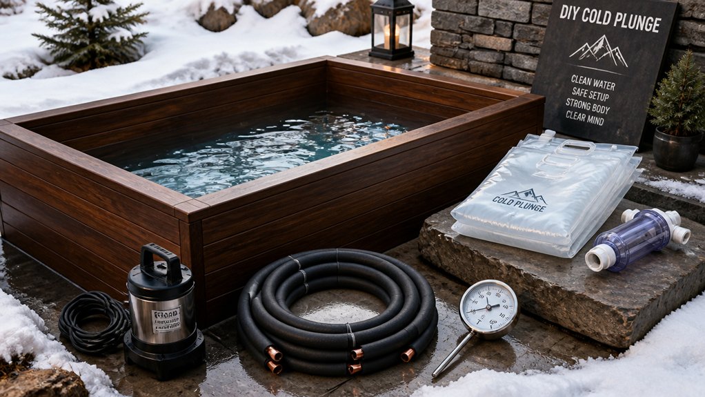 diy ice bath water maintenance