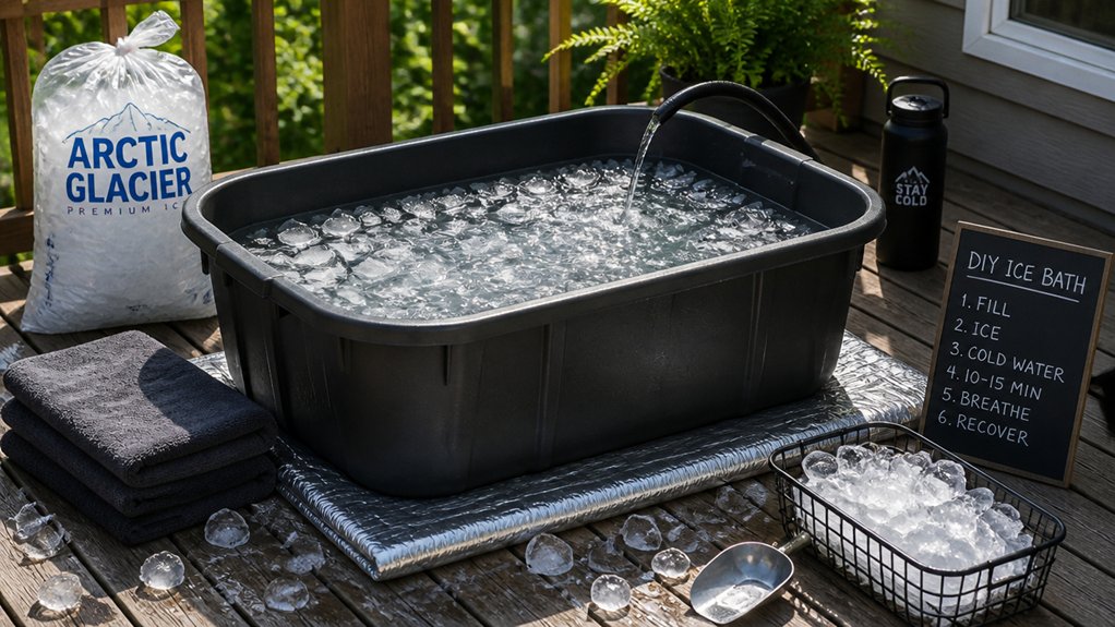 diy insulated portable ice bath