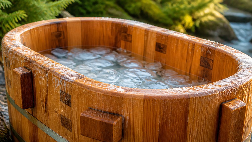 durable insulated wooden tubs