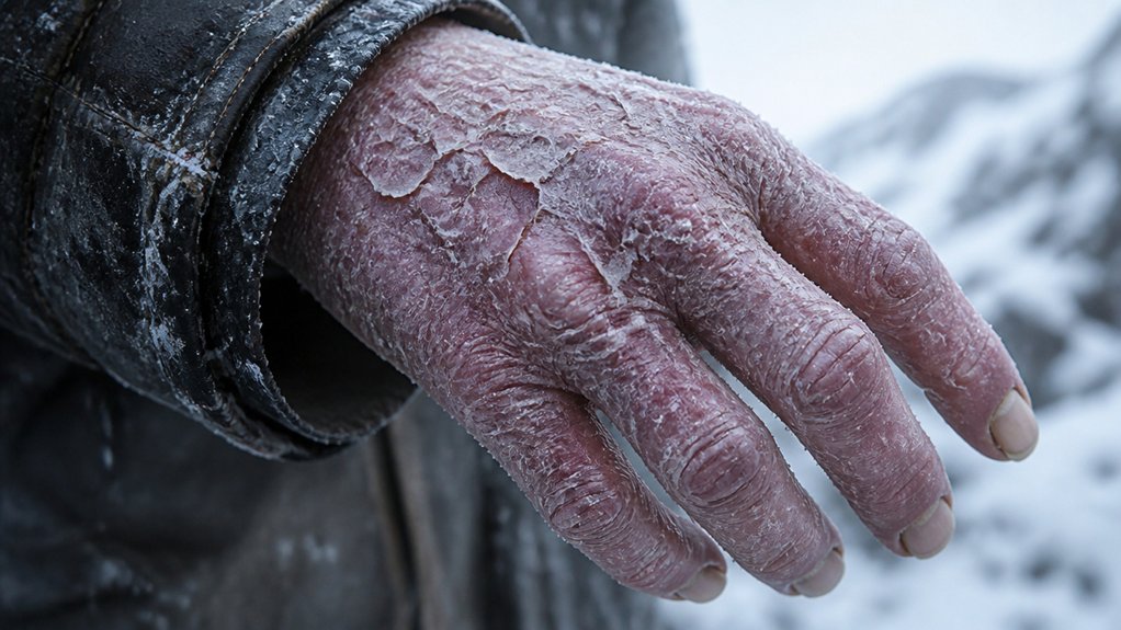 early signs frostbite hypothermia