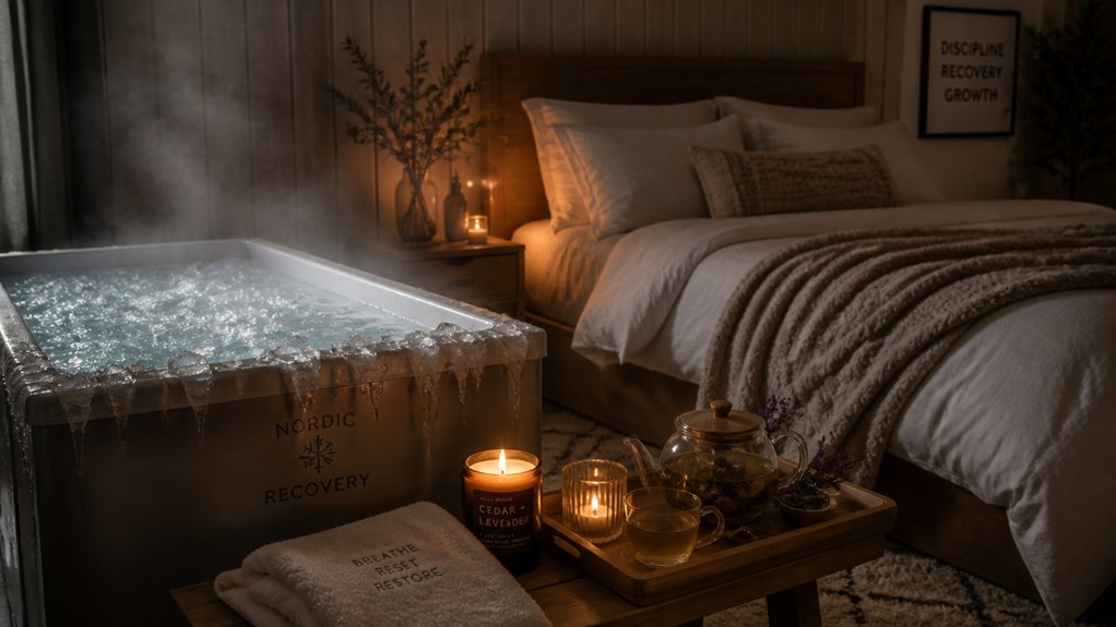 enhance sleep post ice baths