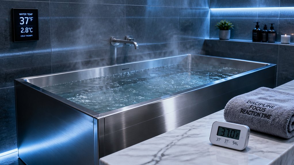 evening cold baths improve reaction