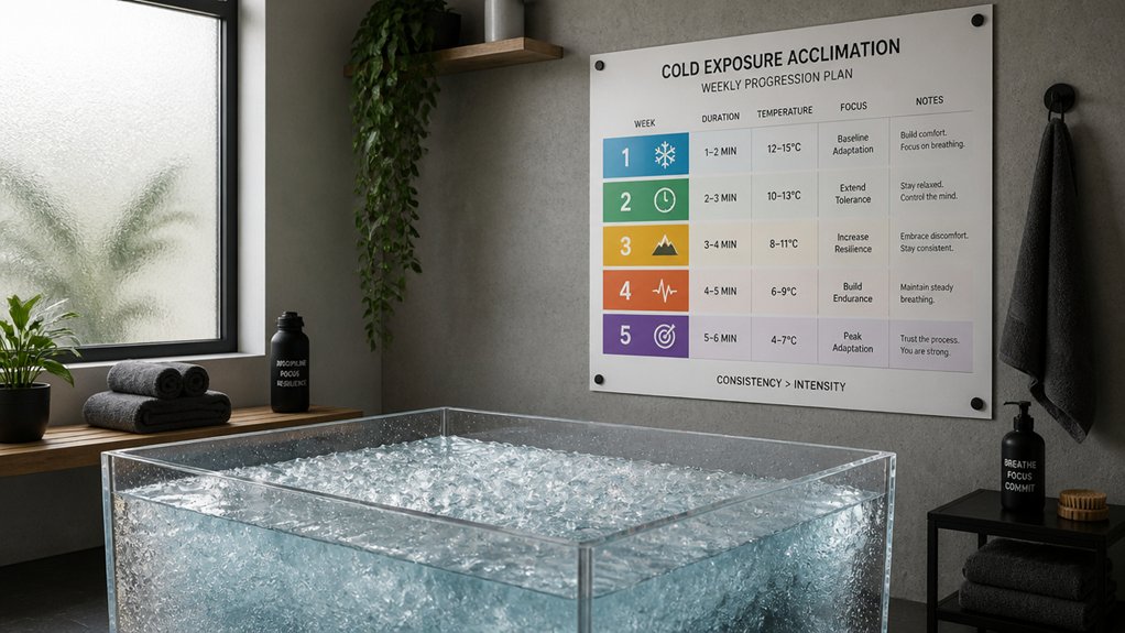 gradual cold immersion progression