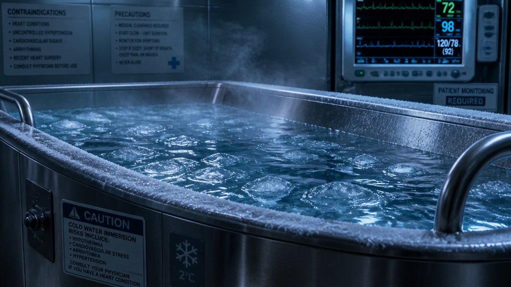 heart risks cold water immersion