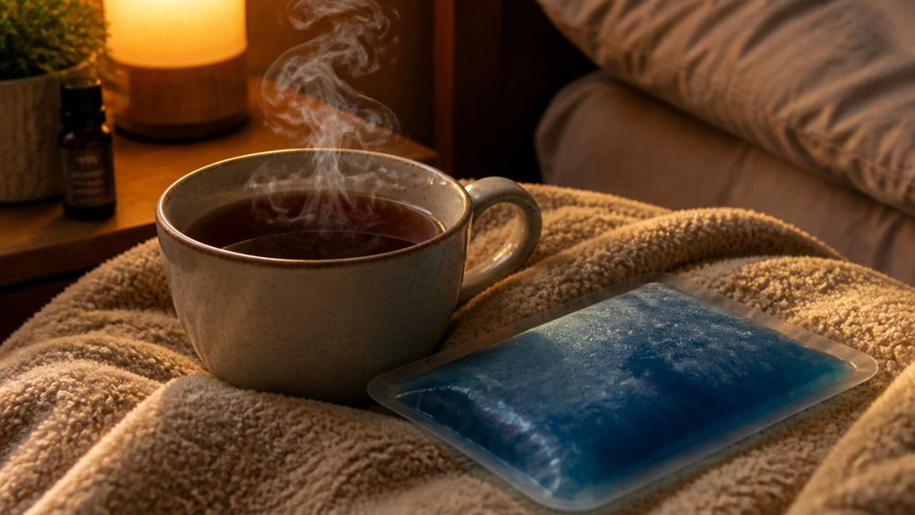 heat therapy enhances sleep