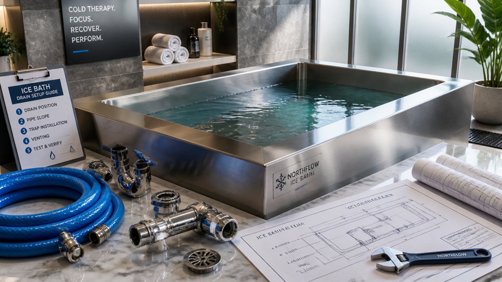 ice bath plumbing advice
