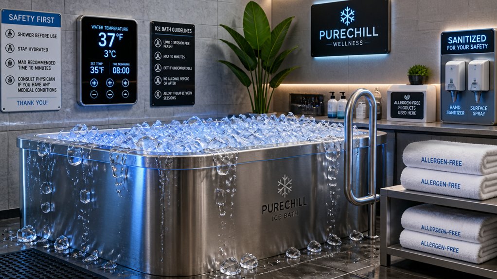 ice bath safety regulations