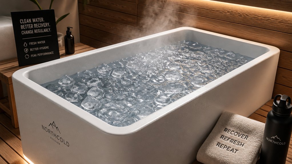 ice bath water maintenance