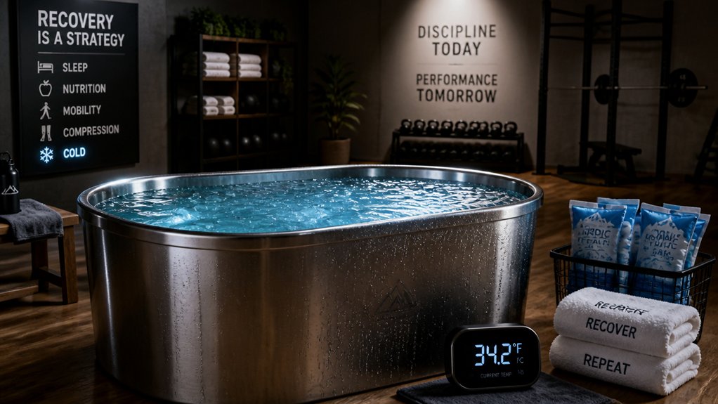 ice baths versus recovery methods