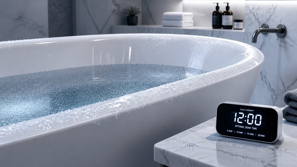 ideal ice bath duration