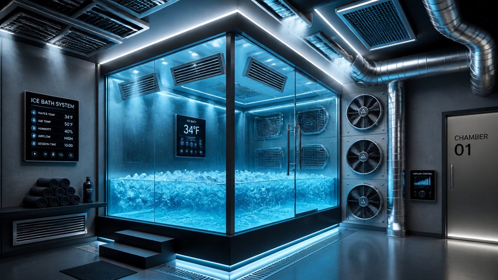 indoor ice bath ventilation