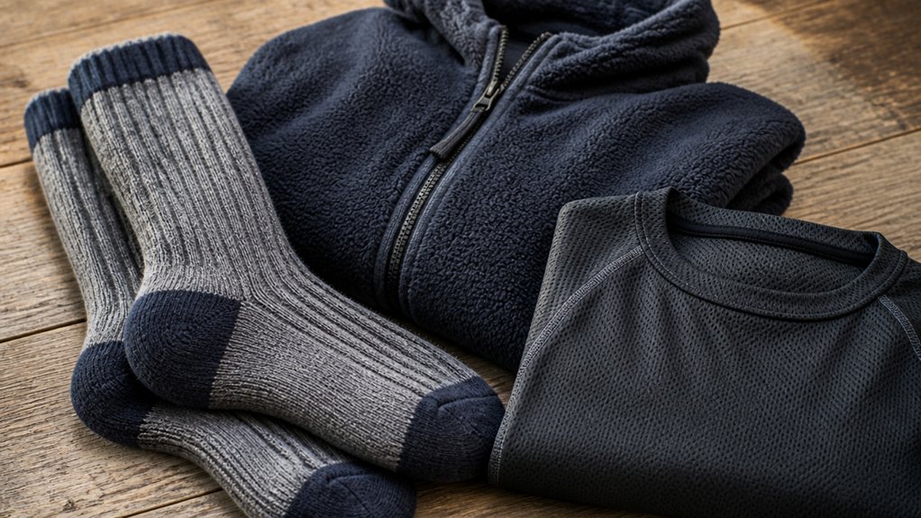 layering for cold plunge