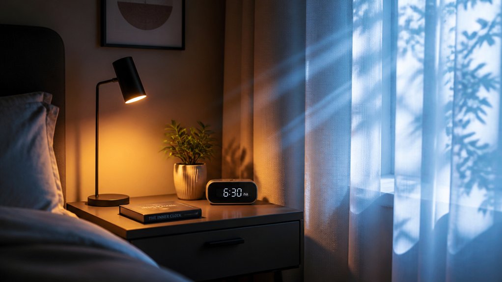 light exposure regulates circadian rhythm