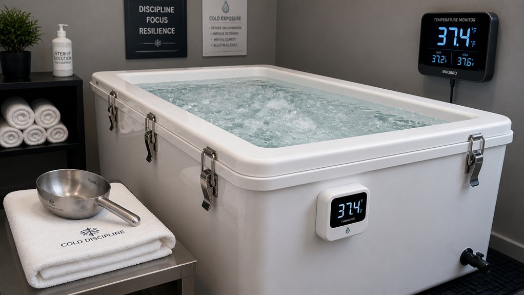 maintaining ice bath hygiene