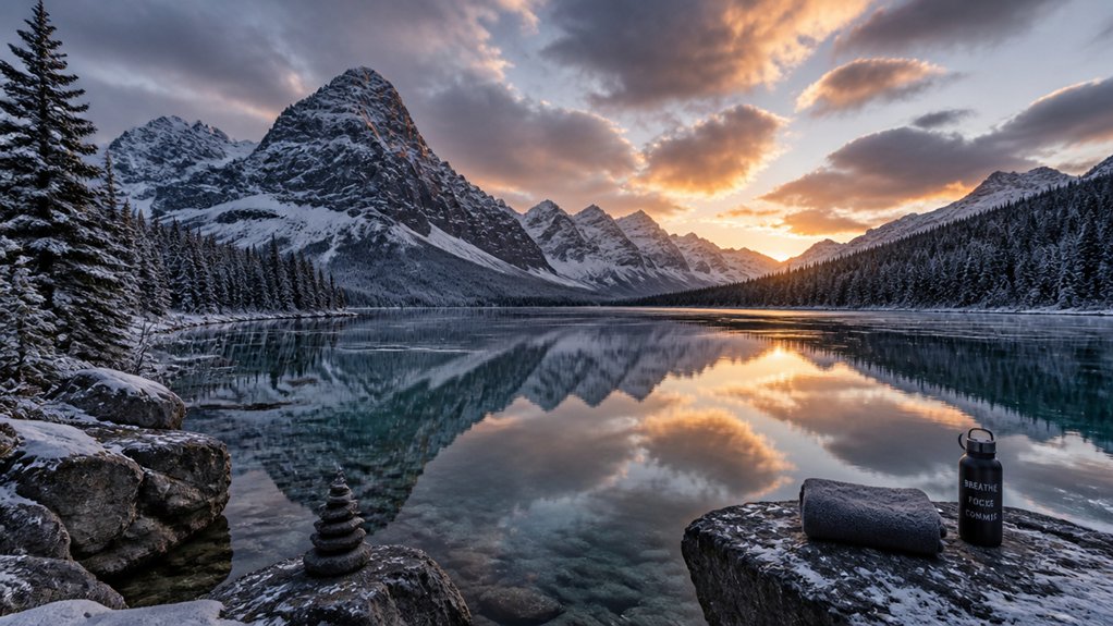 mental preparation eases coldplunge