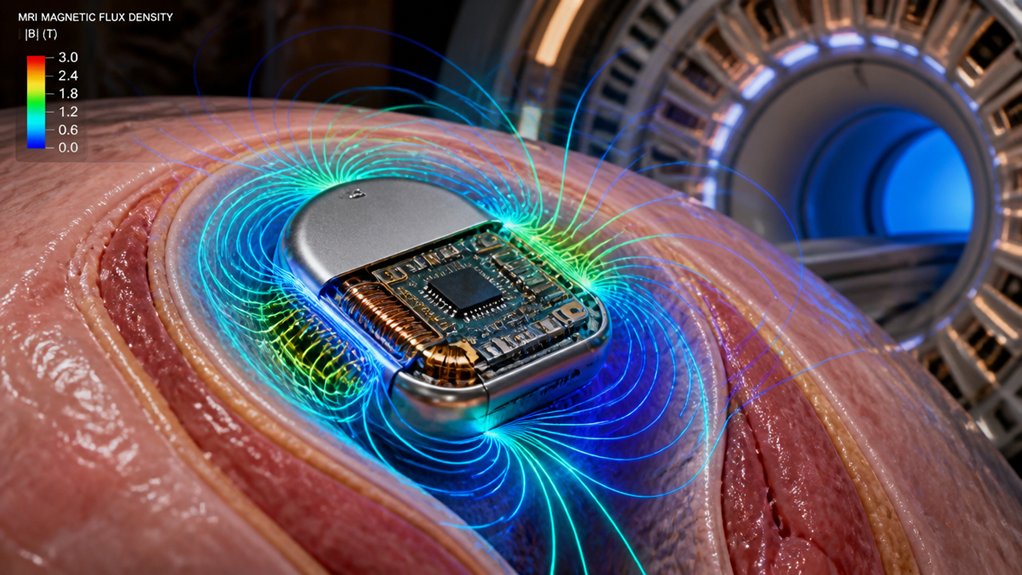 mri magnetic interference risks