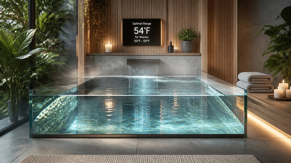 optimal cold plunge temperatures