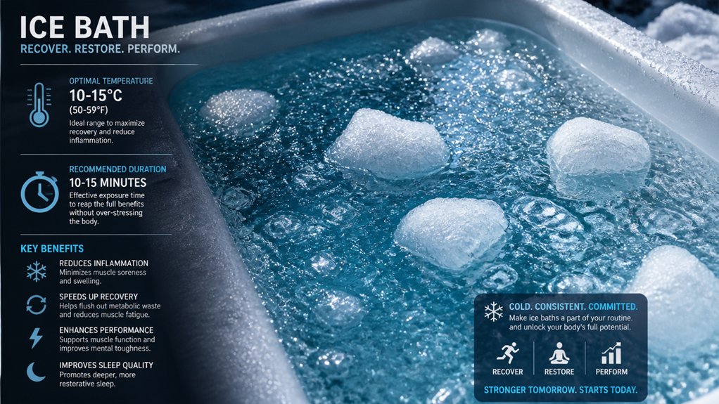 optimal ice bath timing