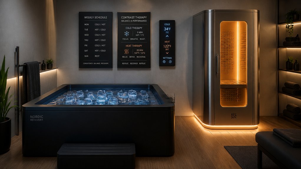 optimal ice heat timing